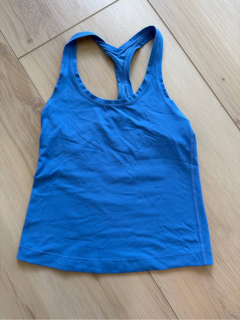 lululemon athletica Bright Blue Racerback Tank